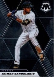 2021 Panini Mosaic Base Set Jeimer Candelario #157 card