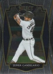 2021 Panini Select Base Set Jeimer Candelario #151 card