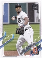 2021 Topps Base Set Jeimer Candelario #217 card