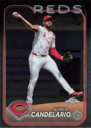 2024 Topps Chrome Update Base Set Jeimer Candelario #USC81 card