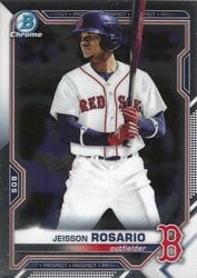 2021 Bowman Chrome Prospects Jeisson Rosario #BCP-37 card