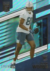 2022 Donruss Elite Base Set Jelani Woods #200 card