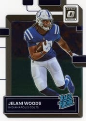 2022 Donruss Optic Base Set Jelani Woods #287 card
