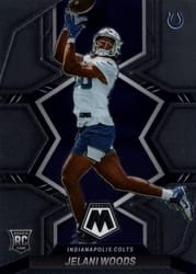 2022 Panini Mosaic Base Set Jelani Woods #358 card