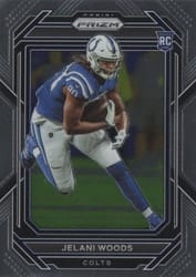2022 Panini Prizm Base Set Jelani Woods #359 card