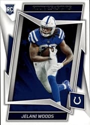 2022 Panini Rookies & Stars Base Set Jelani Woods #164 card