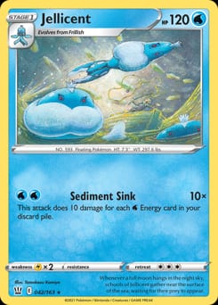 Battle Styles Jellicent #42 card