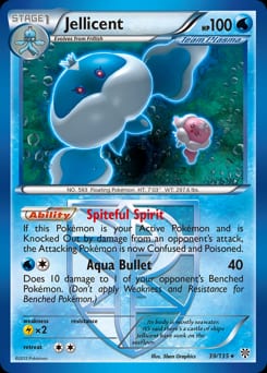 2013 Plasma Storm Jellicent #39 card