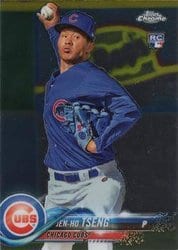 2018 Topps Chrome Base Set Jen-Ho Tseng #101 card