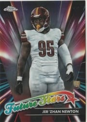 2024 Topps Chrome Future Stars Jer'Zhan Newton #FS-16 card
