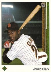 1989 Upper Deck Base Set Jerald Clark #30 card