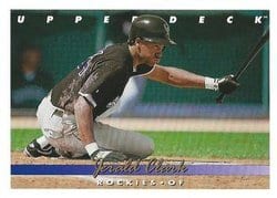 1993 Upper Deck Base Set Jerald Clark #797 card