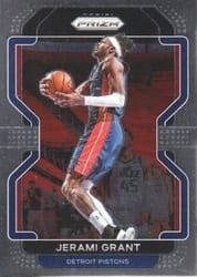 2021-22 Panini Prizm Base Set Jerami Grant #76 card