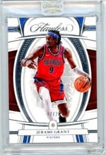 2021 Panini Flawless Jerami Grant #52 card