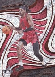 2022-23 Panini Revolution Base Set Jerami Grant #3 card