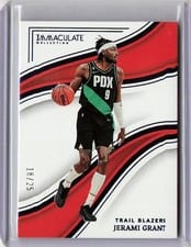2022 Panini Immaculate Jerami Grant #52 card