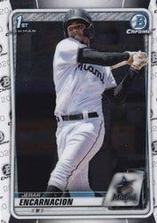 2020 Bowman Chrome Prospects Jerar Encarnacion #BCP-96 card