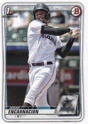 2020 Bowman Prospects Jerar Encarnacion #BP-96 card
