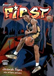 2025-26 Finest First Jeremiah Fears #F-7 card