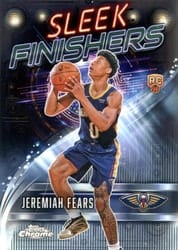 2025-26 Topps Chrome Sleek Finishers Jeremiah Fears #SF-27 card