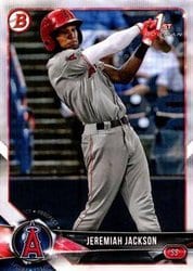 2018 Bowman Draft Base Set Jeremiah Jackson #BD-51 card