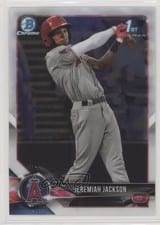 2018 Bowman Draft Jeremiah Jackson Chrome #BDC-51 card