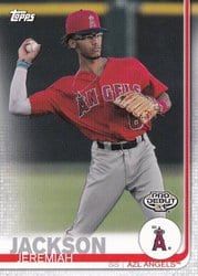 2019 Topps Pro Debut Base Set Jeremiah Jackson #99 card