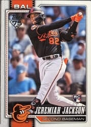2026 Topps Base Set Jeremiah Jackson #277 card