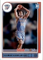 2021-22 Hoops Base Set Jeremiah Robinson-Earl #225 card