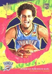 2021-22 Panini Court Kings Base Set Jeremiah Robinson-Earl #114 card