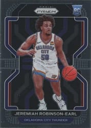 2021-22 Panini Prizm Base Set Jeremiah Robinson-Earl #319 card