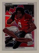 Jeremiah Smith 2025 Panini Prizm Draft Picks Manga card