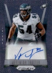 2024 Panini Prizm Deca Signatures Jeremiah Trotter #S-JTR card