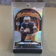 2025 Panini Prizm Black Talismen Jeremiyah Love #24 card