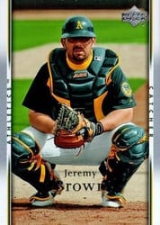 2007 Upper Deck Base Set Jeremy Brown #31 card