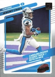 2021 Donruss Highlights Jeremy Chinn #HI-10 card