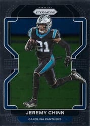 2021 Panini Prizm Base Set Jeremy Chinn #318 card