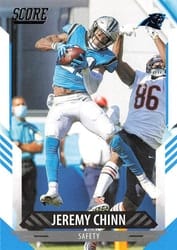 2021 Score Base Set Jeremy Chinn #205 card