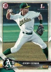 2018 Bowman Draft Base Set Jeremy Eierman #BD-179 card