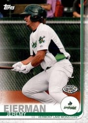 2019 Topps Pro Debut Base Set Jeremy Eierman #129 card