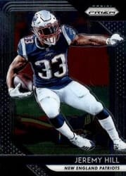 2018 Panini Prizm Base Set Jeremy Hill #75 card