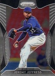 2019 Panini Prizm Base Set Jeremy Jeffress #86 card