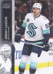 2021-22 Upper Deck Base Set Jeremy Lauzon #687 card