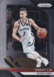 2018-19 Panini Prizm Base Set Jeremy Lin #8 card