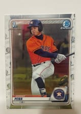 2020 Bowman Chrome Prospects Jeremy Pena #BCP-61 card