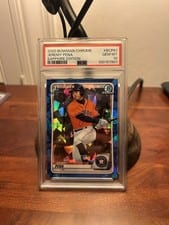 2020 Bowman Chrome Prospects Sapphire Jeremy Pena #BCP-61 card