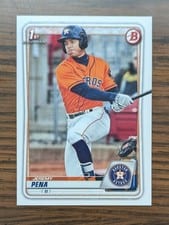 2020 Bowman Paper Prospects Jeremy Pena #BP-61 card