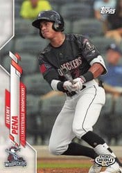 2020 Topps Pro Debut Base Set Jeremy Pena #PD-146 card