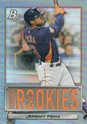 2022 Bowman Platinum Renowned Rookies Jeremy Pena #RR-18 card
