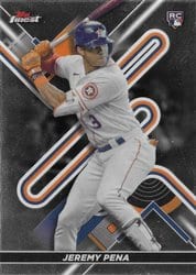 2022 Finest Base Set Jeremy Pena #9 card